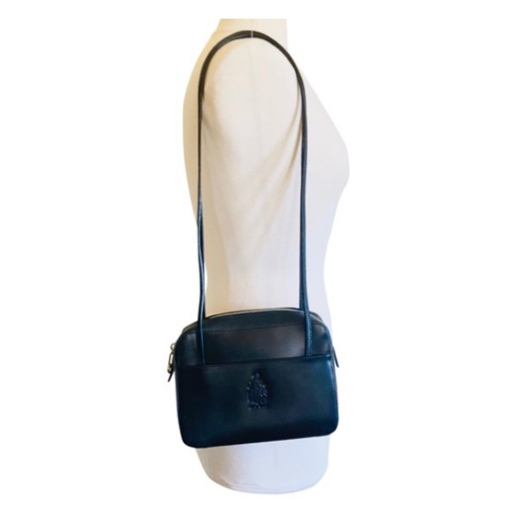 Mark Cross Archives Leather Shoulder Bag